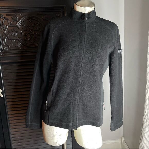 Bogner Fire Ice Second Layer Wool Blend Full‎ Zip Ski Fleece Jacket Women’s M - Picture 1 of 10